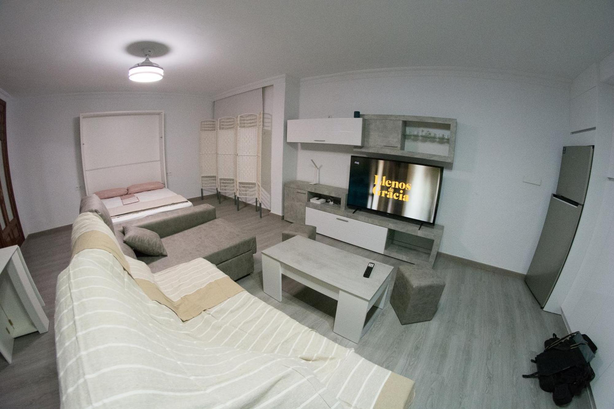 Loft Centro Huelva Leilighet Eksteriør bilde